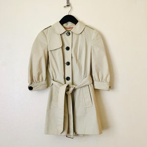 Banana Republic short-sleeve trench coat